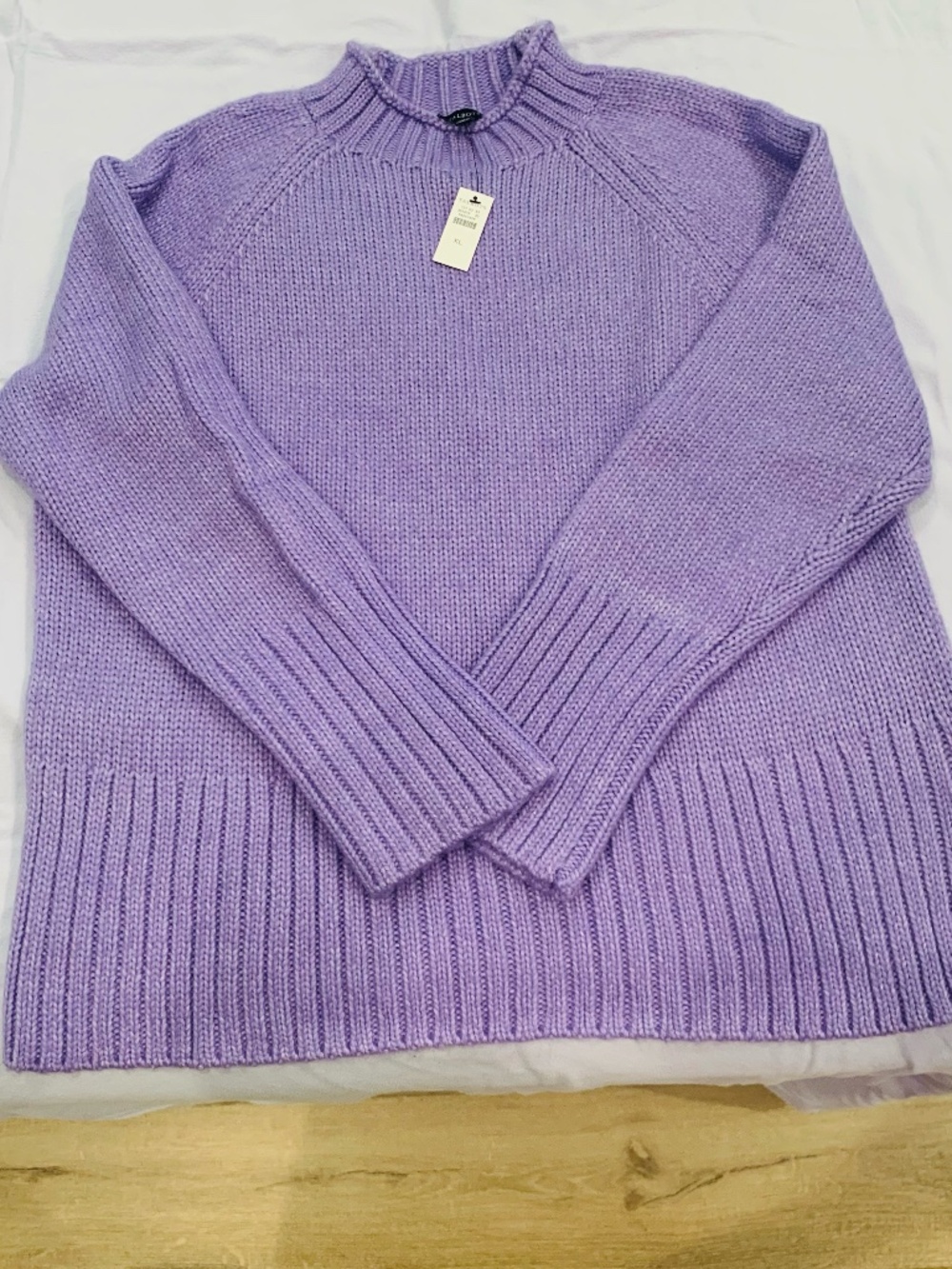 NWT Talbots Sweater in Lavender XL